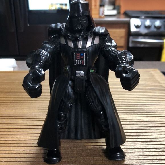 DARTH VADER POSABLE ACTION FIGURE 6” - Picture 3 of 3